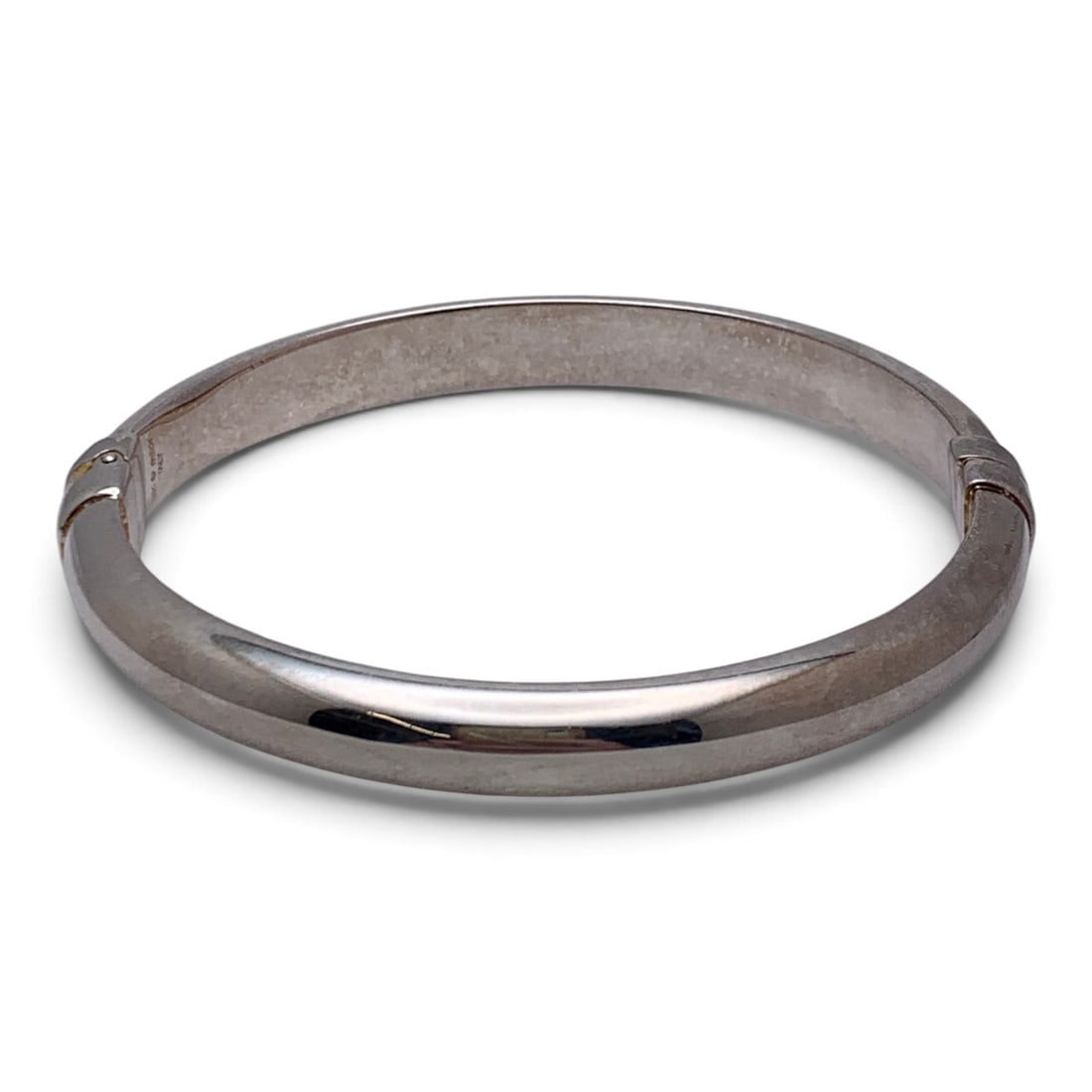 Sterling Silver Italian Hinge Bracelet - 3