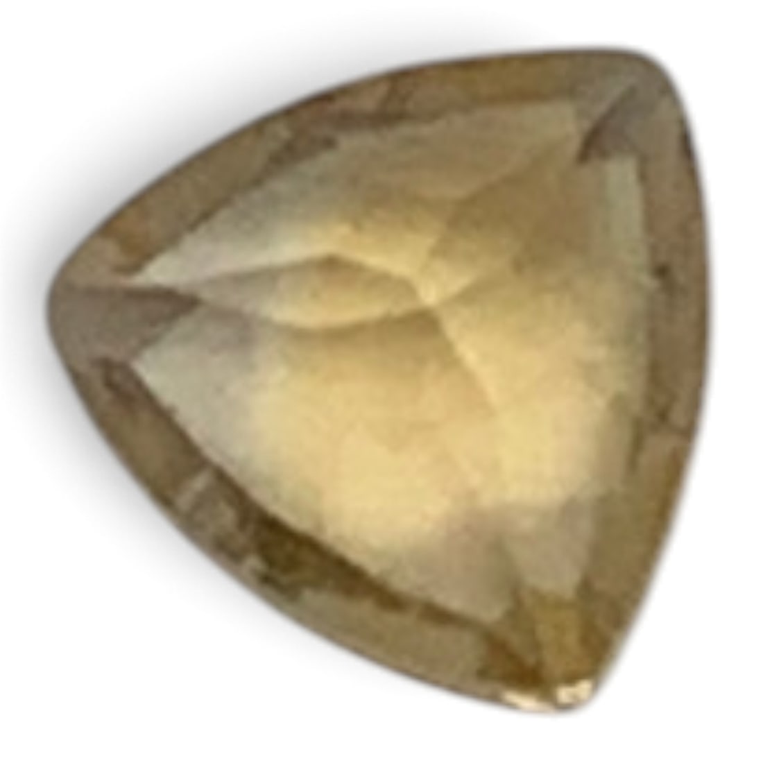 Faceted Yellow Citrine Gemstone - 2
