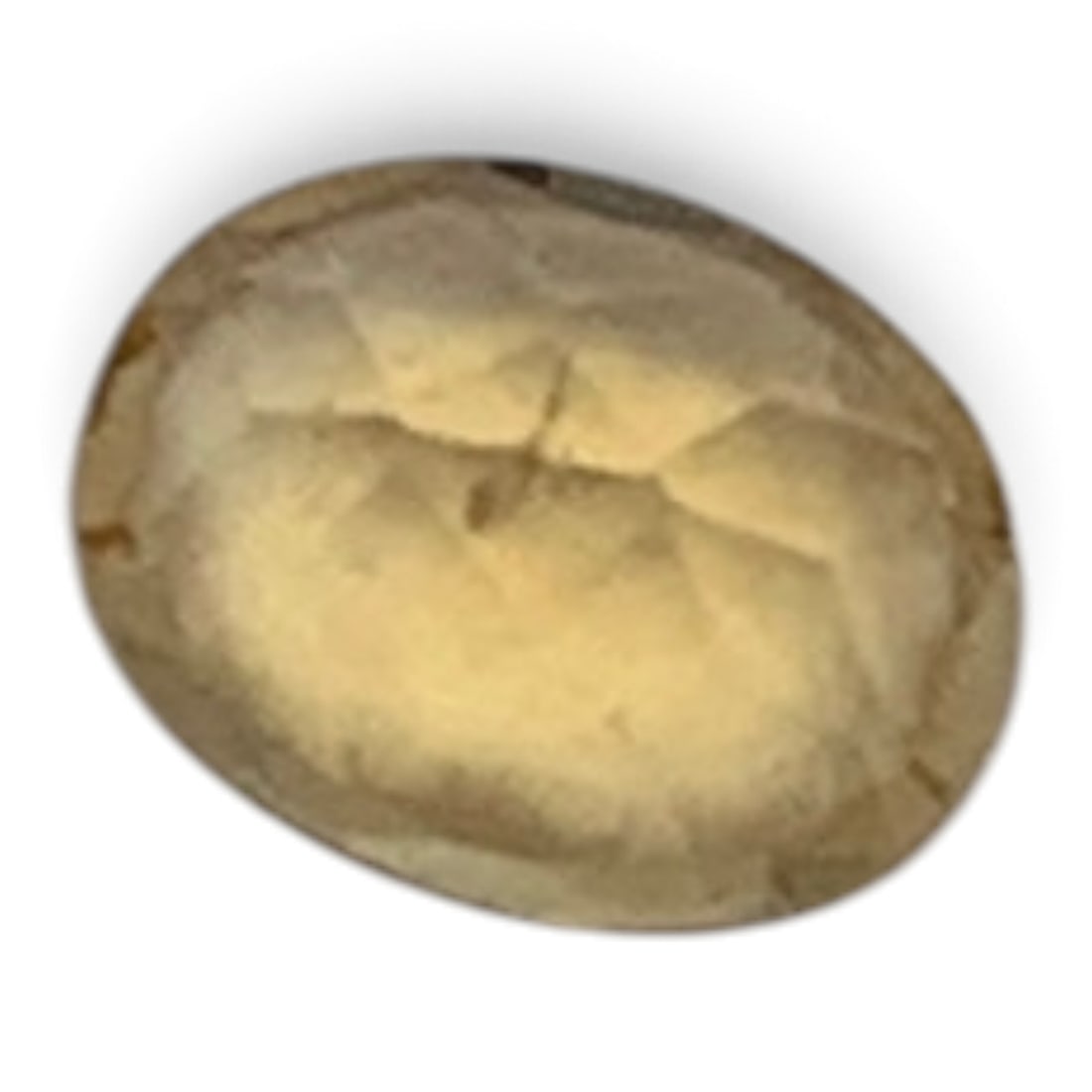 Faceted Yellow Citrine Gemstone - 2