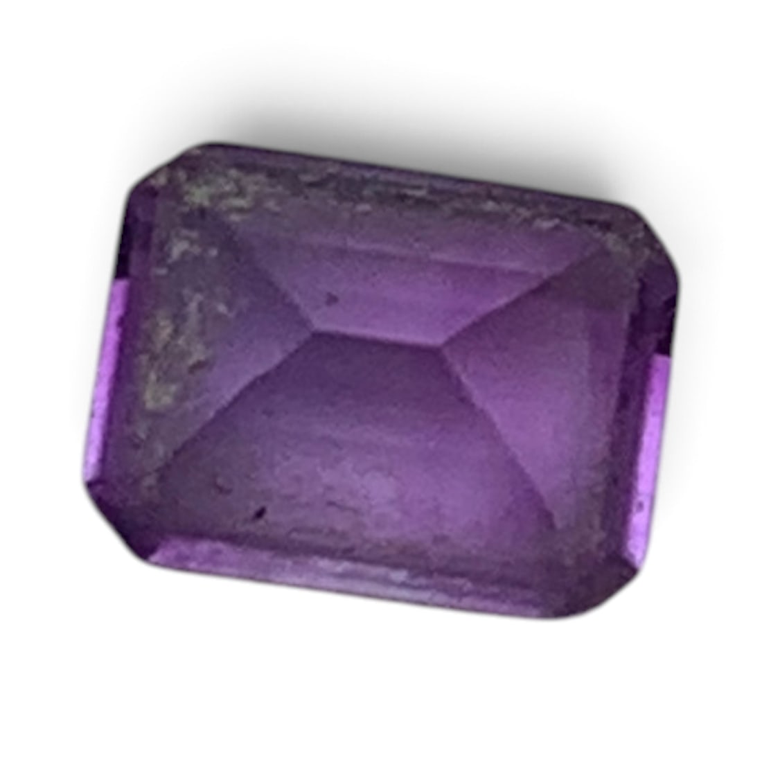 Faceted Purple Amethyst Gemstone - 2
