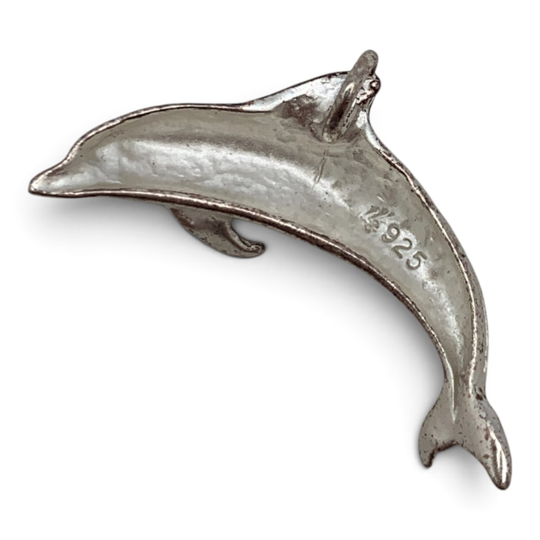Sterling Silver Dolphin Pendant - 3