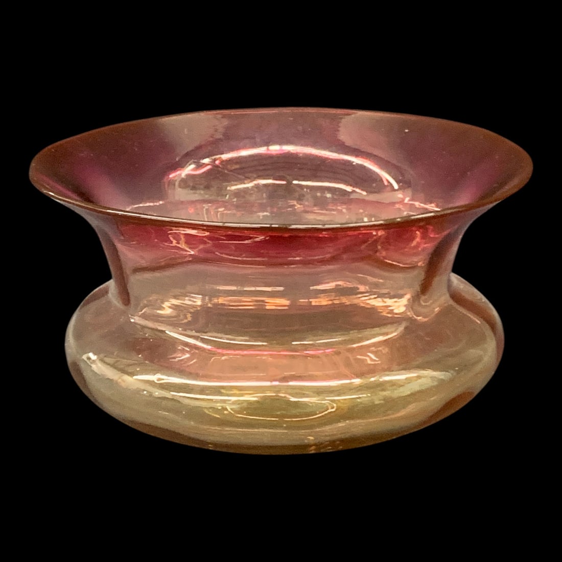 Antique Libbey Amberina Art Glass Bowl (1 of 8)