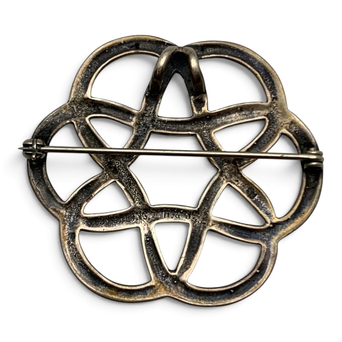 Vintage Silver Pin - 3