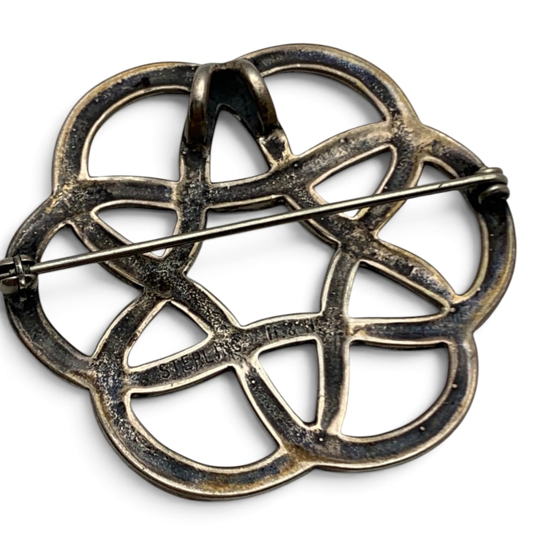 Vintage Silver Pin - 4