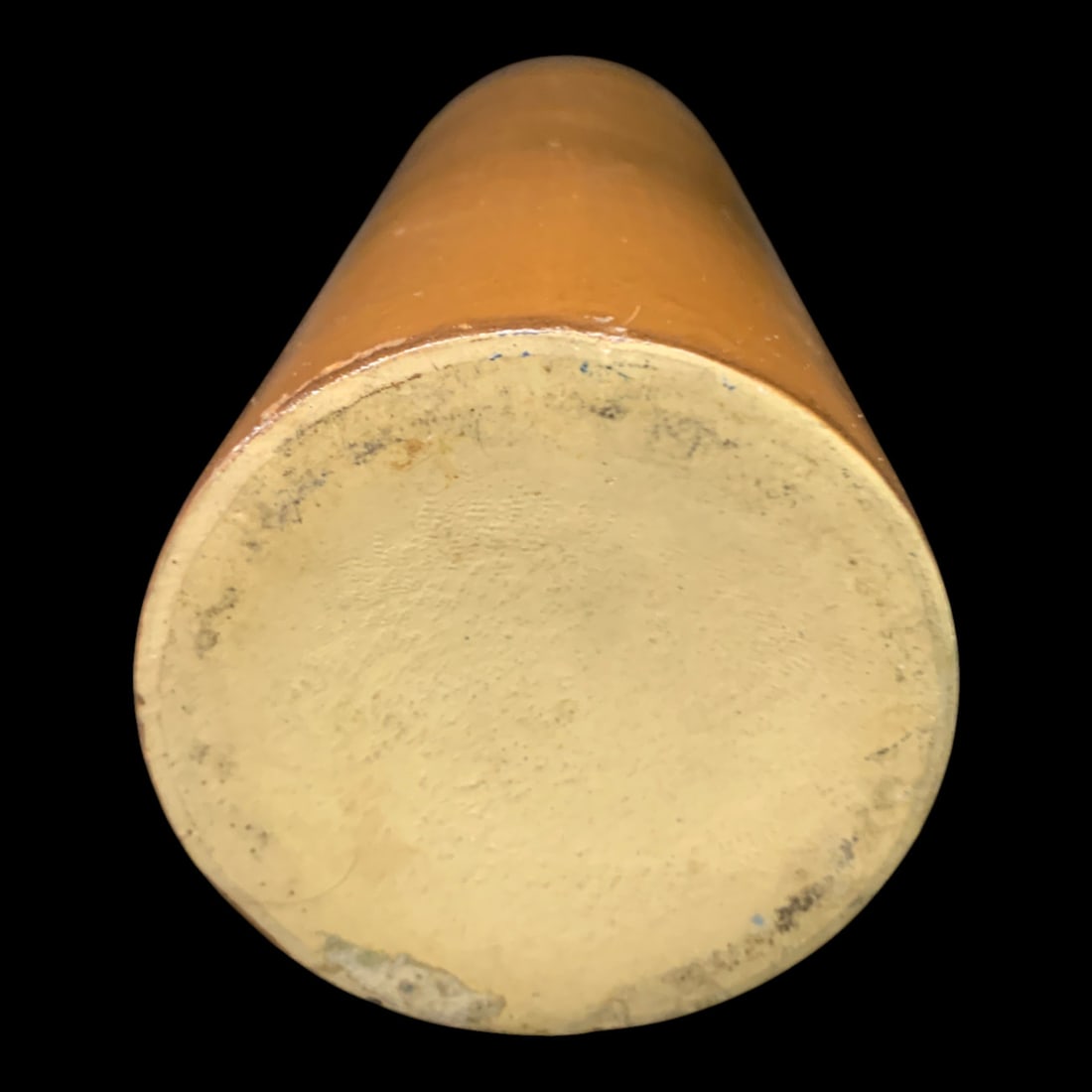 Antique Brown Stoneware Bottle - 6