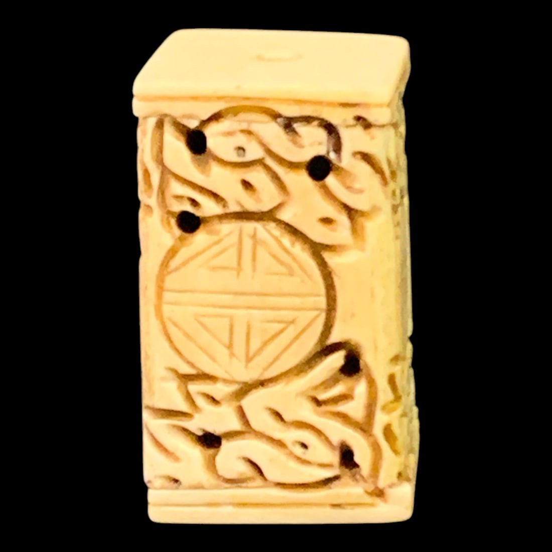 Hand-carved Bone Toggle - 2