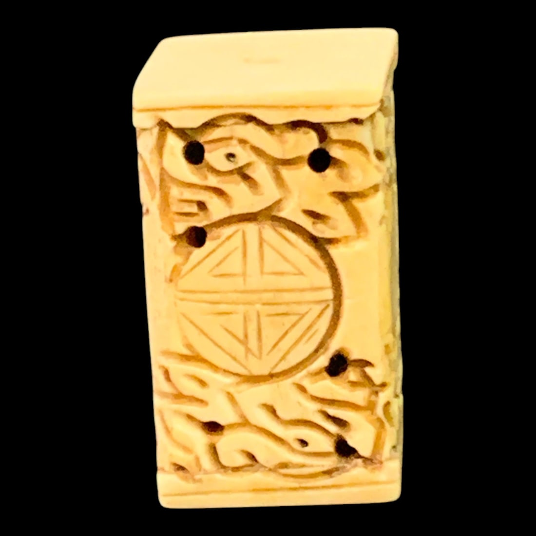 Hand-carved Bone Toggle - 3