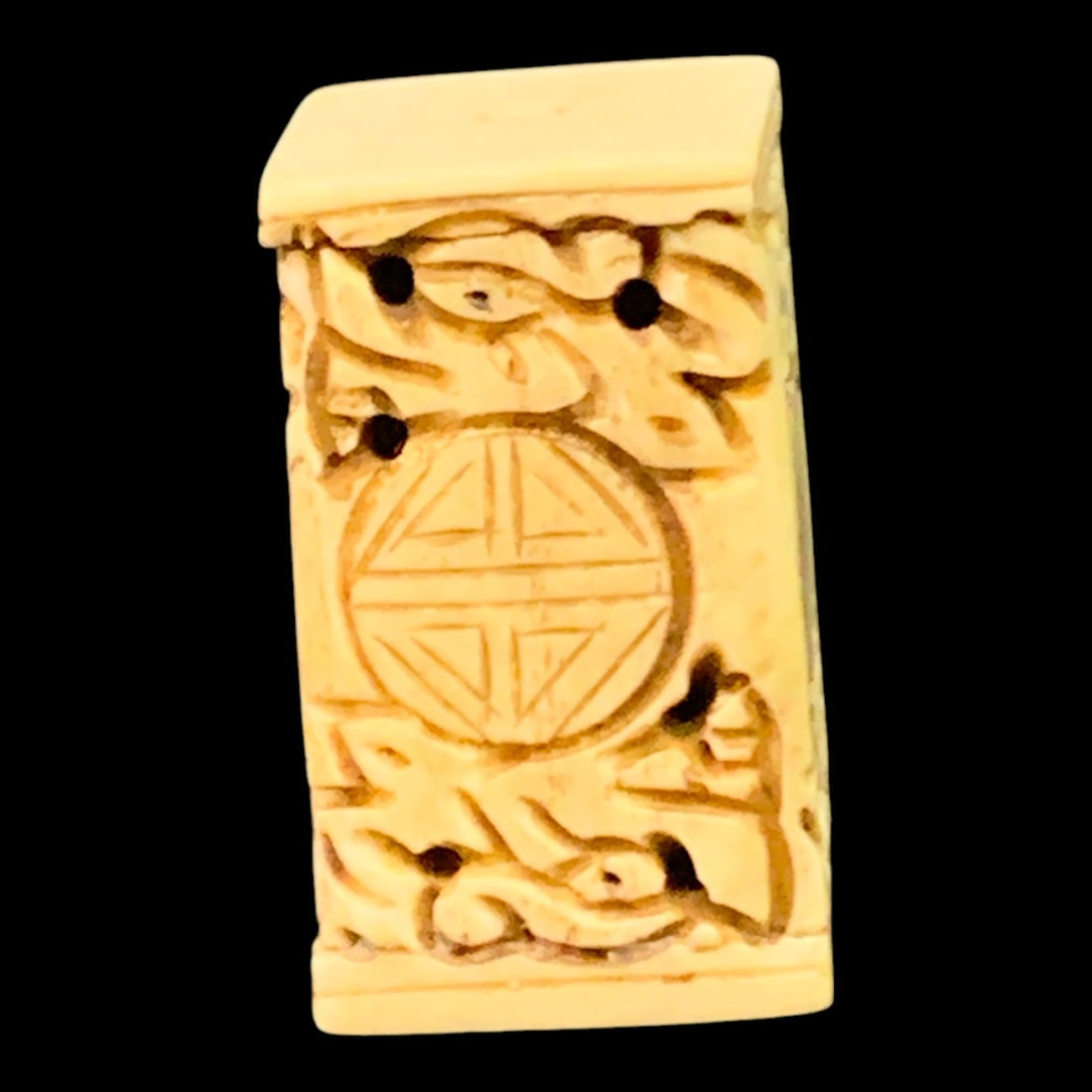 Hand-carved Bone Toggle - 4