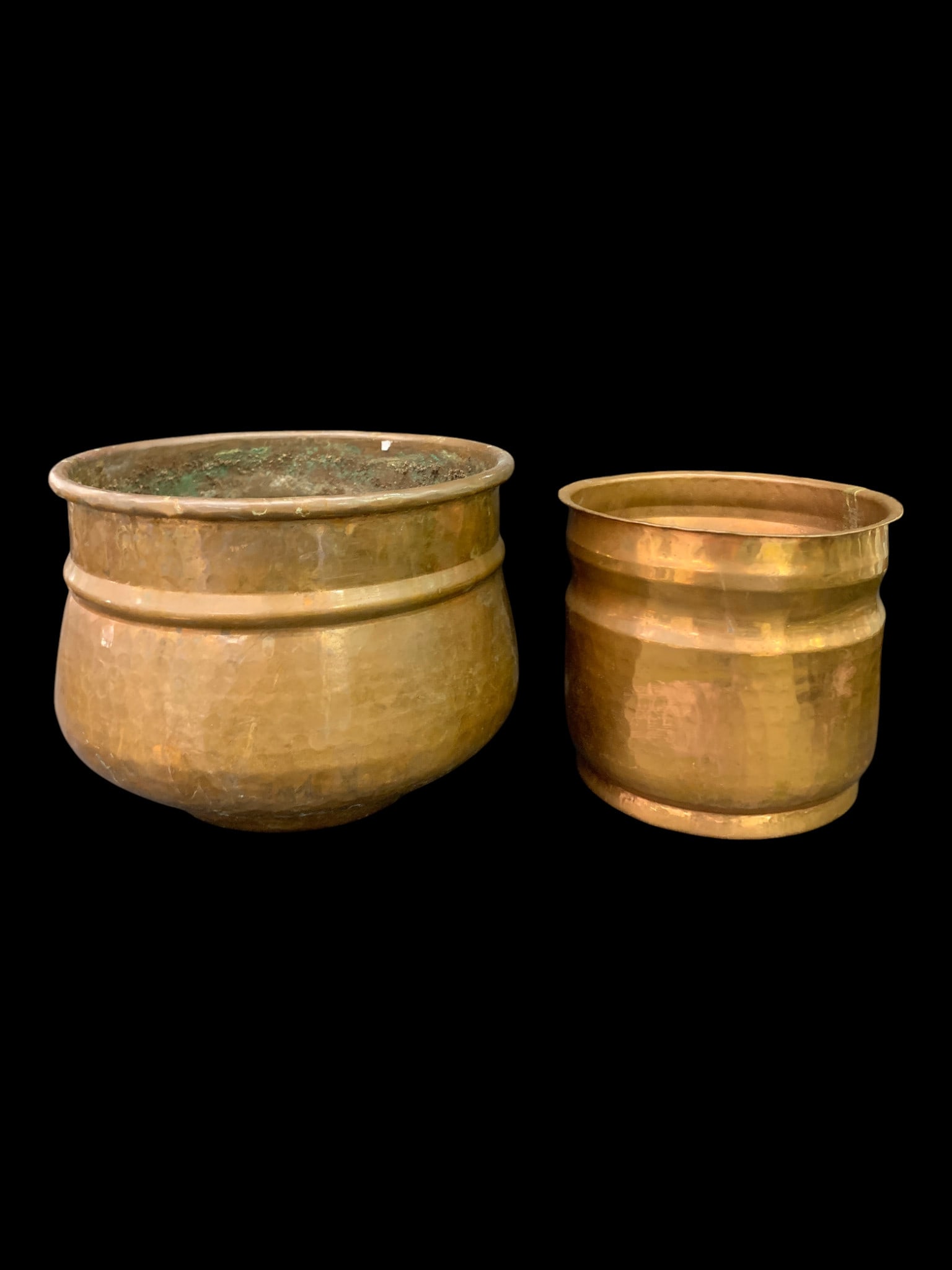 2 Vintage Copper Pots - 2