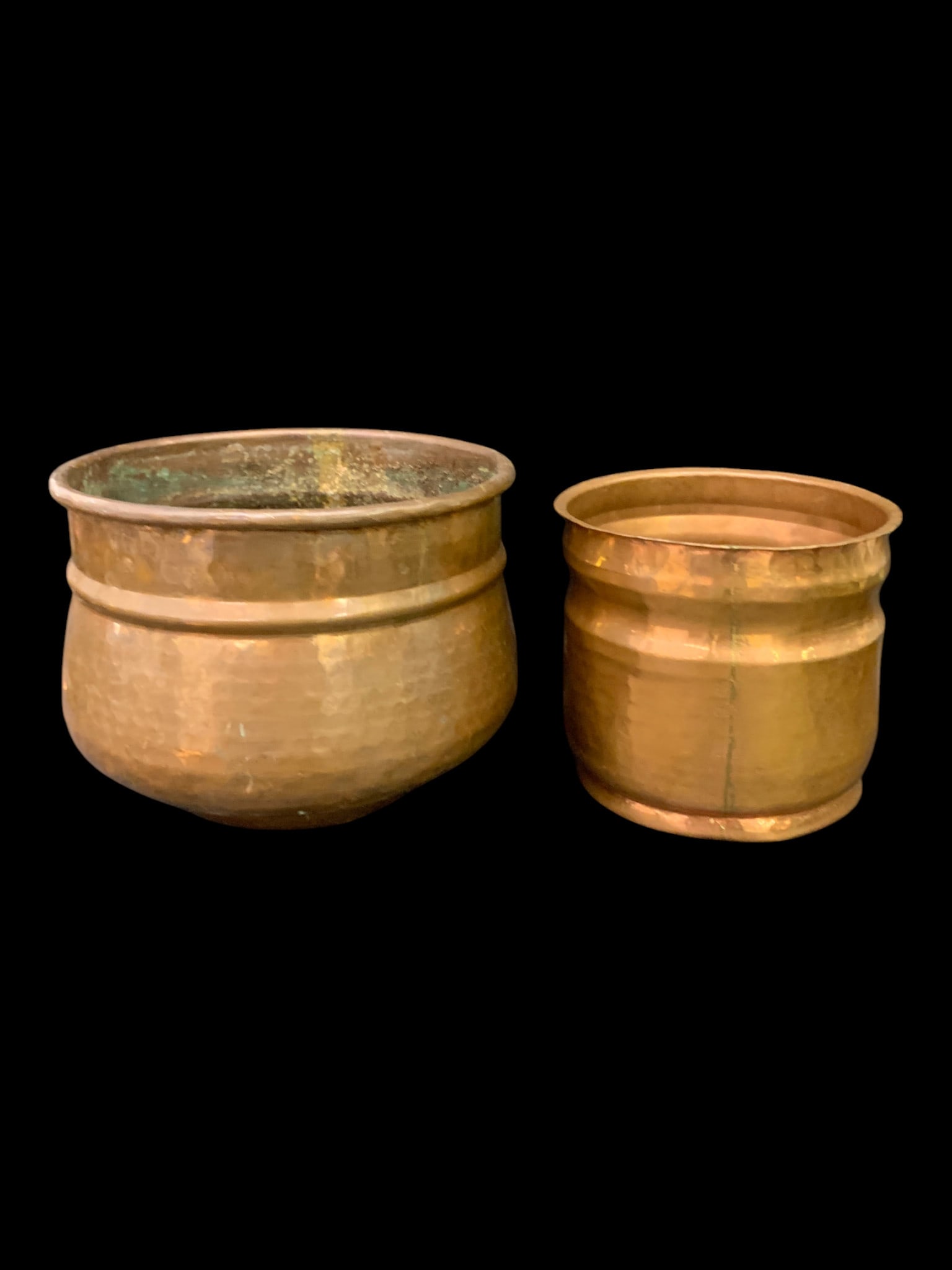 2 Vintage Copper Pots - 3