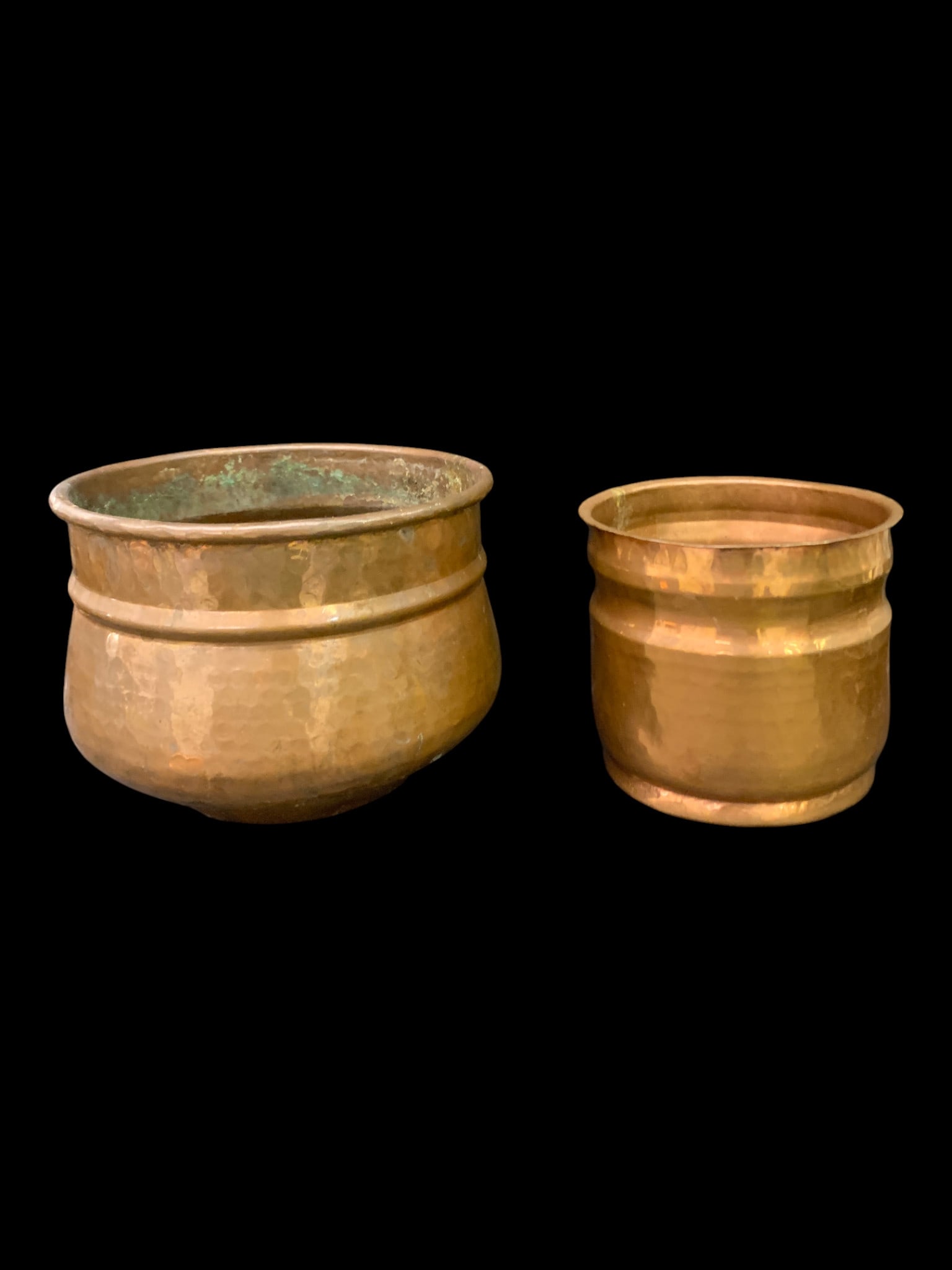 2 Vintage Copper Pots - 4