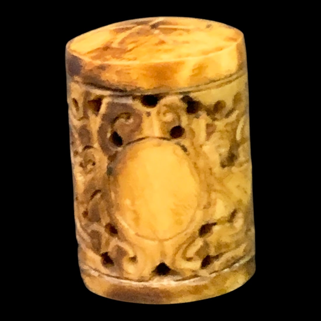 Hand-carved Bone Toggle - 3