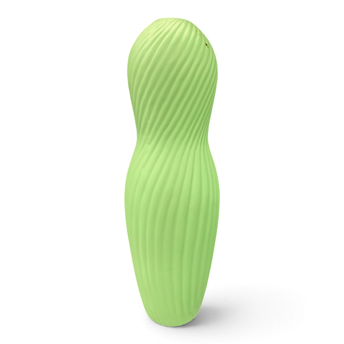 Chinese Green Ceramic Vase - 2