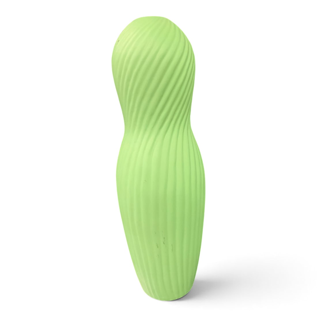 Chinese Green Ceramic Vase - 3