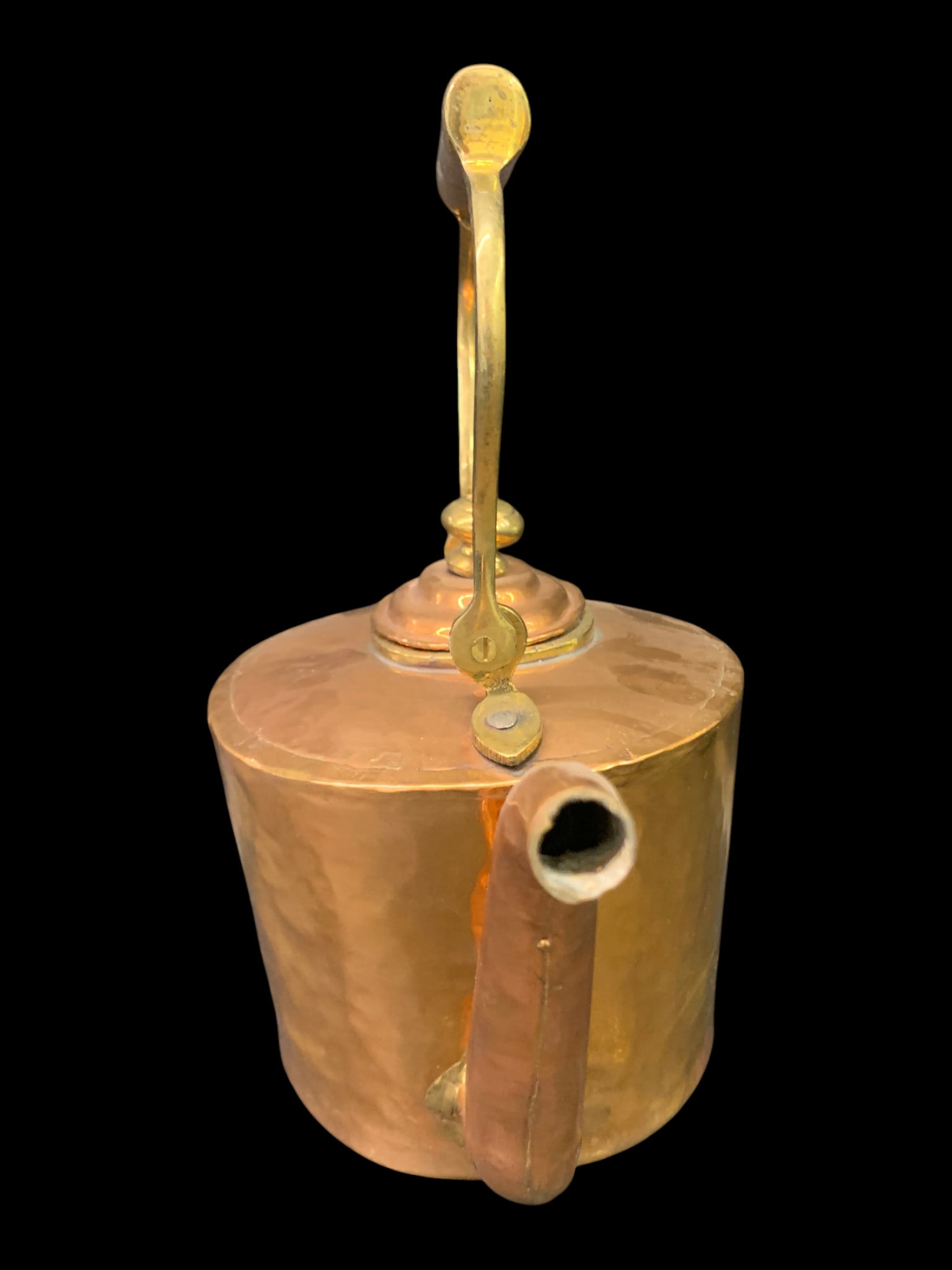 Vintage Copper Tea Kettle - 2