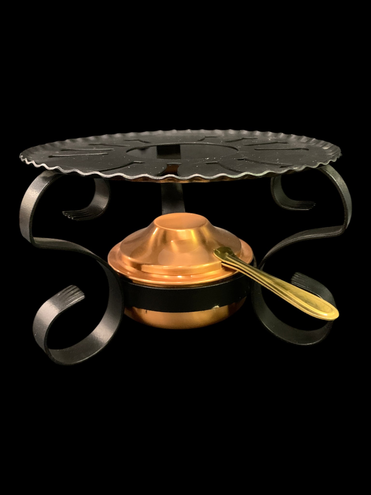 Handcrafted Hammered Copper Beverage Set - 6