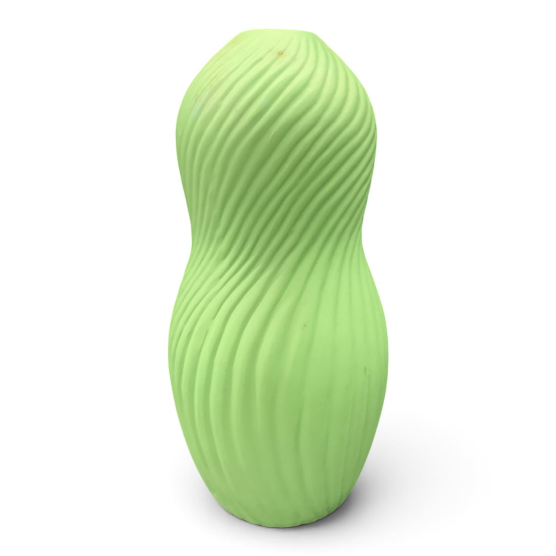 Chinese Green Ceramic Vase - 2