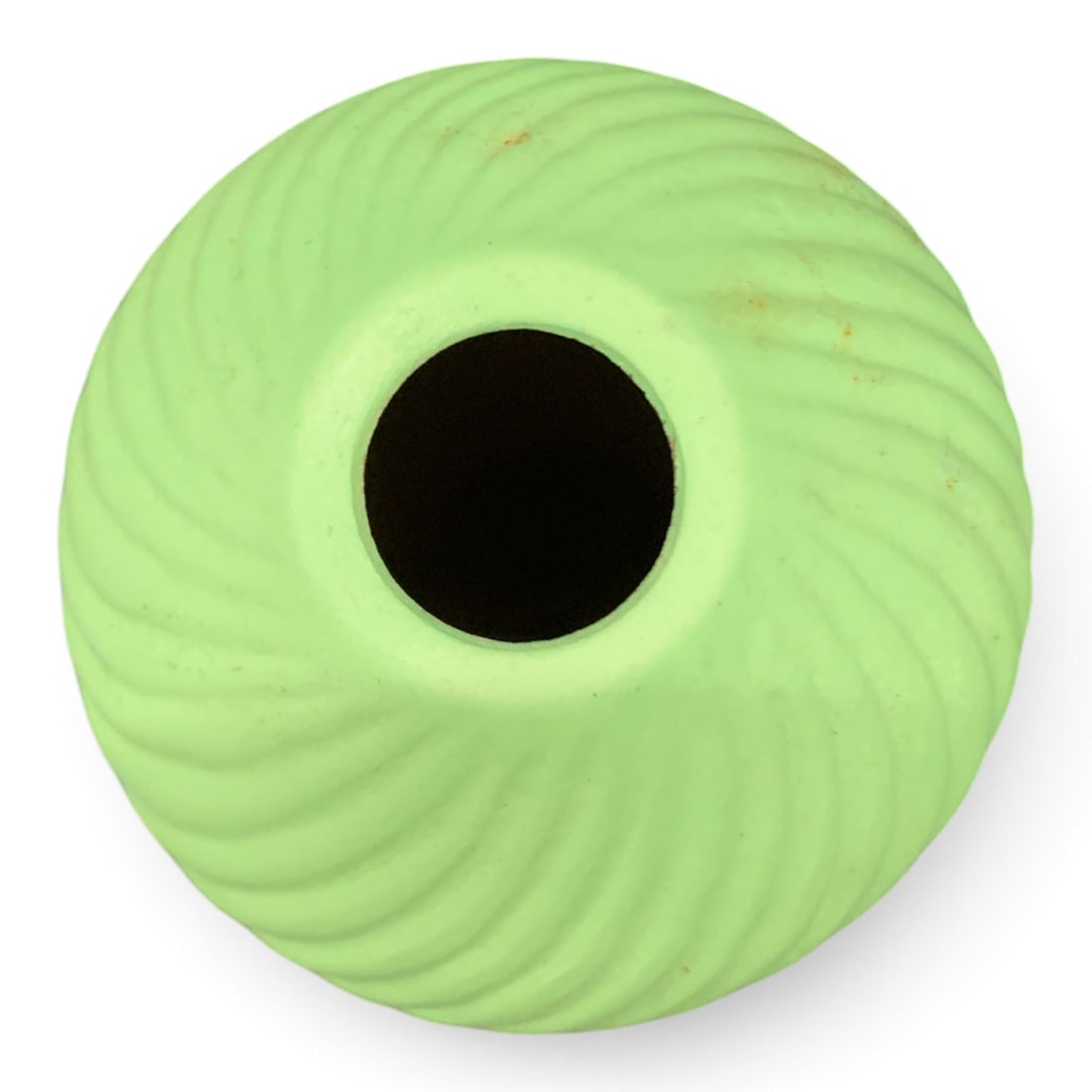 Chinese Green Ceramic Vase - 5