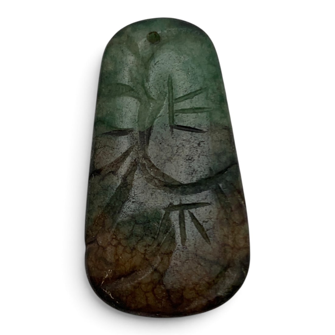 Carved Jade Pendant - 2