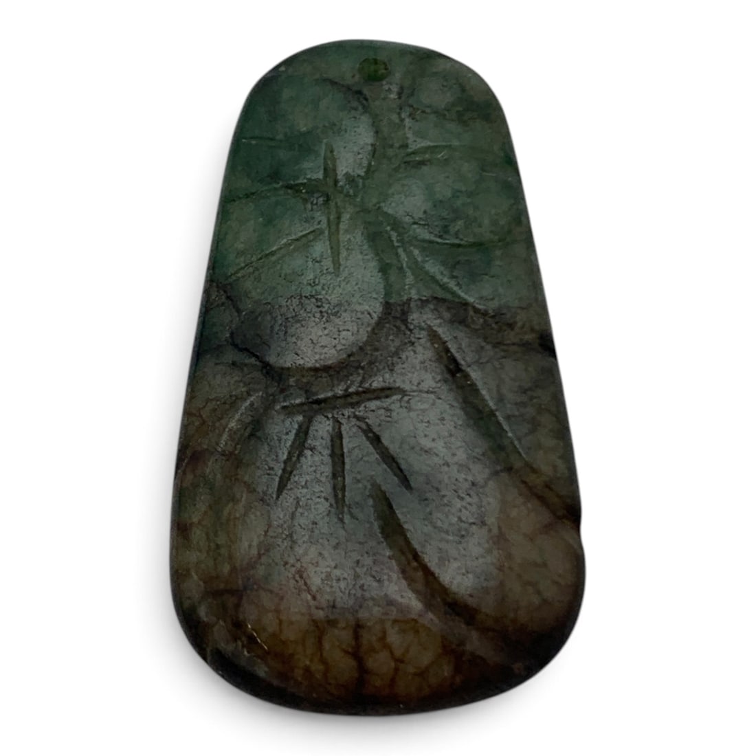 Carved Jade Pendant - 4