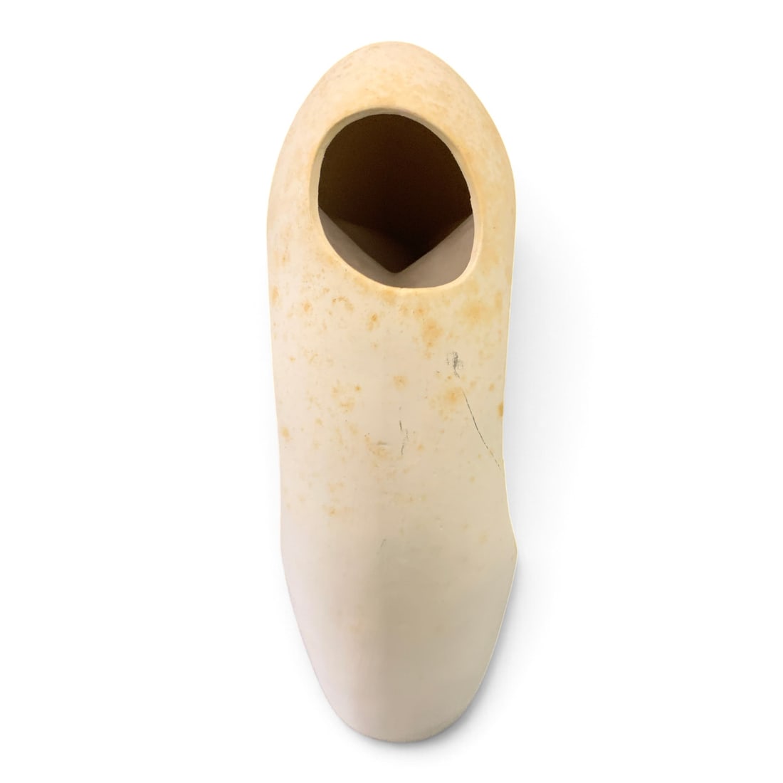 Signed Chinese White Ceramic Vase - 4