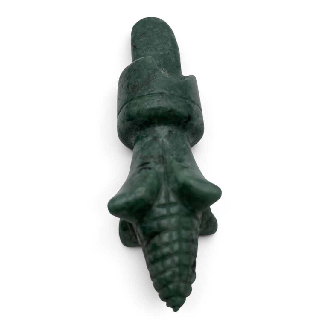 Carved Green Hard Stone Item - 3