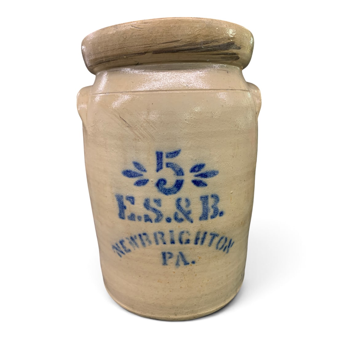 Antique Stoneware Crock - 2