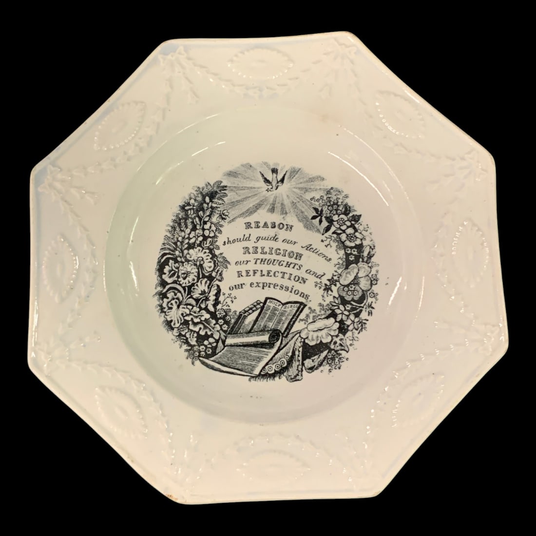 3 Vintage Ceramic Plates - 4