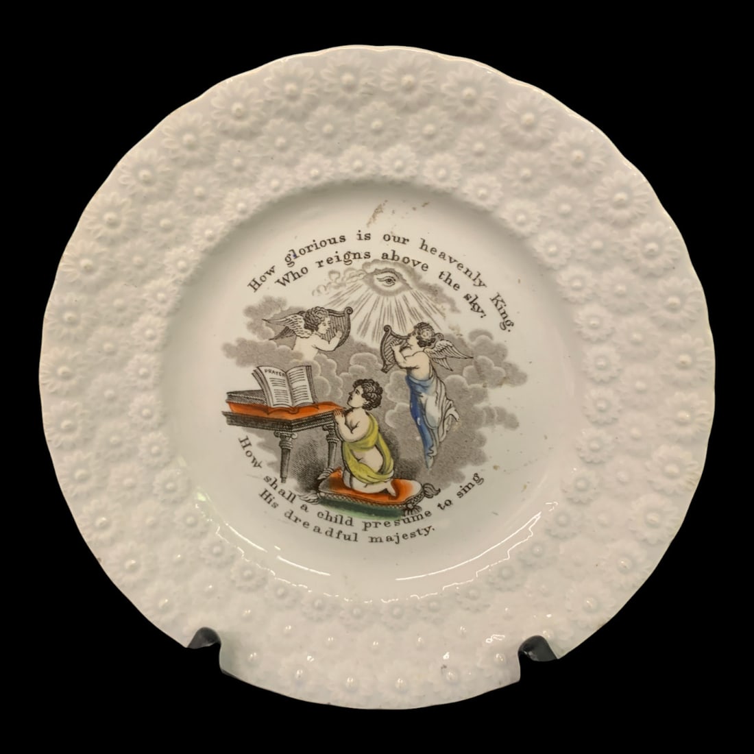 3 Vintage Ceramic Plates - 6