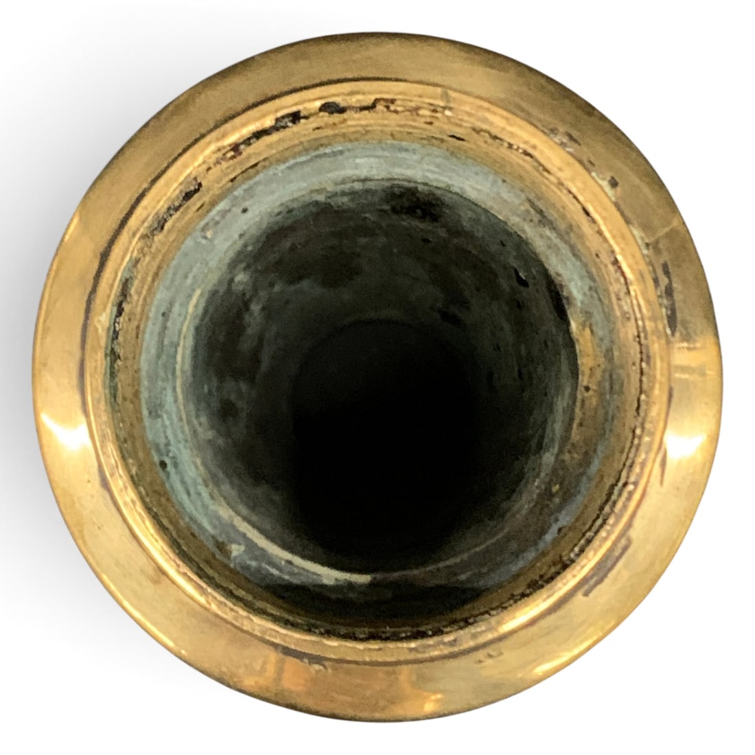 Antique Solid Brass Fire Hose Nozle Tip - 5