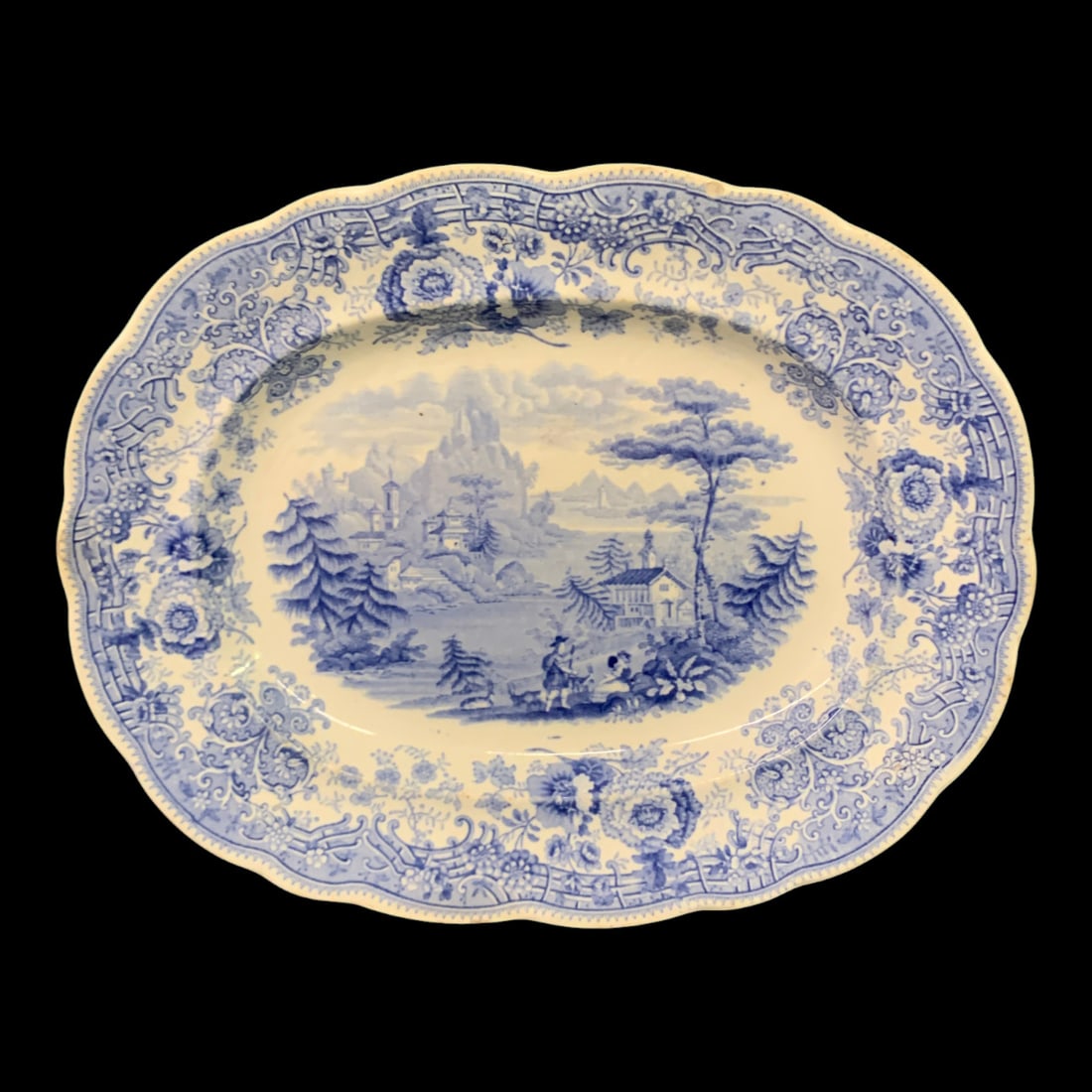 Antique William Ridgway & Co Ironstone Platter (1 of 5)