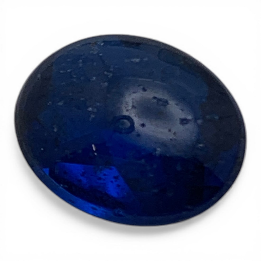 Deep Blue Spinel Gemstone: 9x10.5mm Gemstones Tested With Presidium Gem Tester Il - Berners Does Not Guarantee Authenticity Of Gemstones