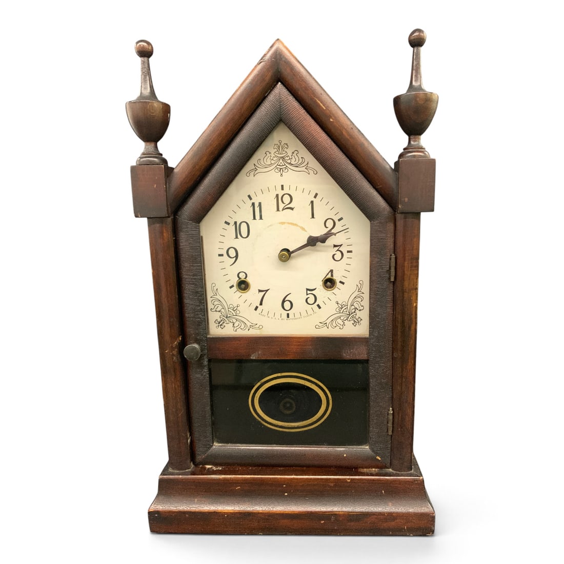 Antique Waterbury Sharp Gothic Steeple Clock - 2