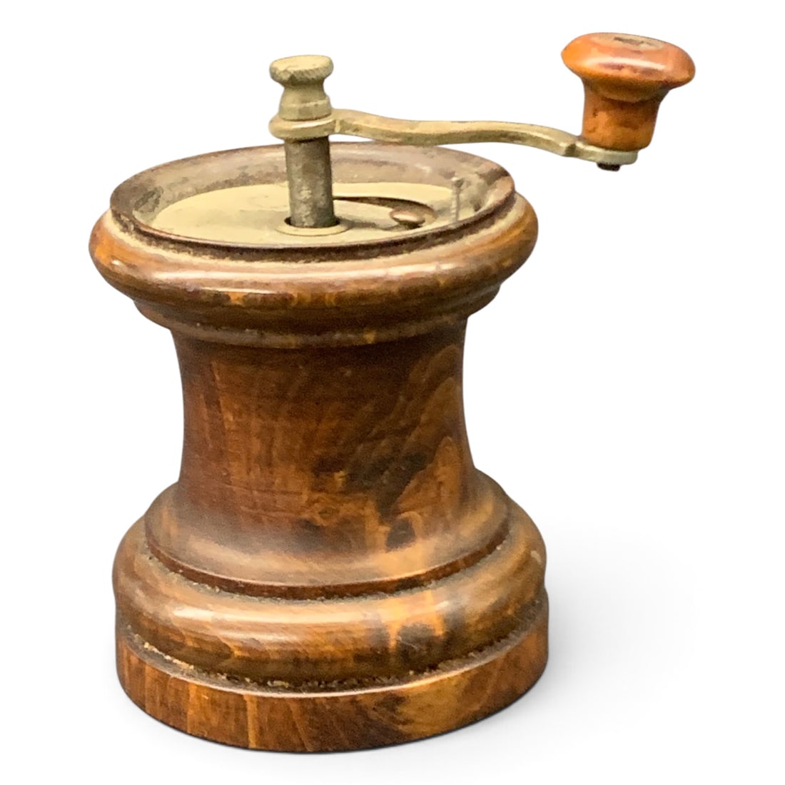 Vintage G. M. T. Co Wooden Pepper Mill Grinder (1 of 6)