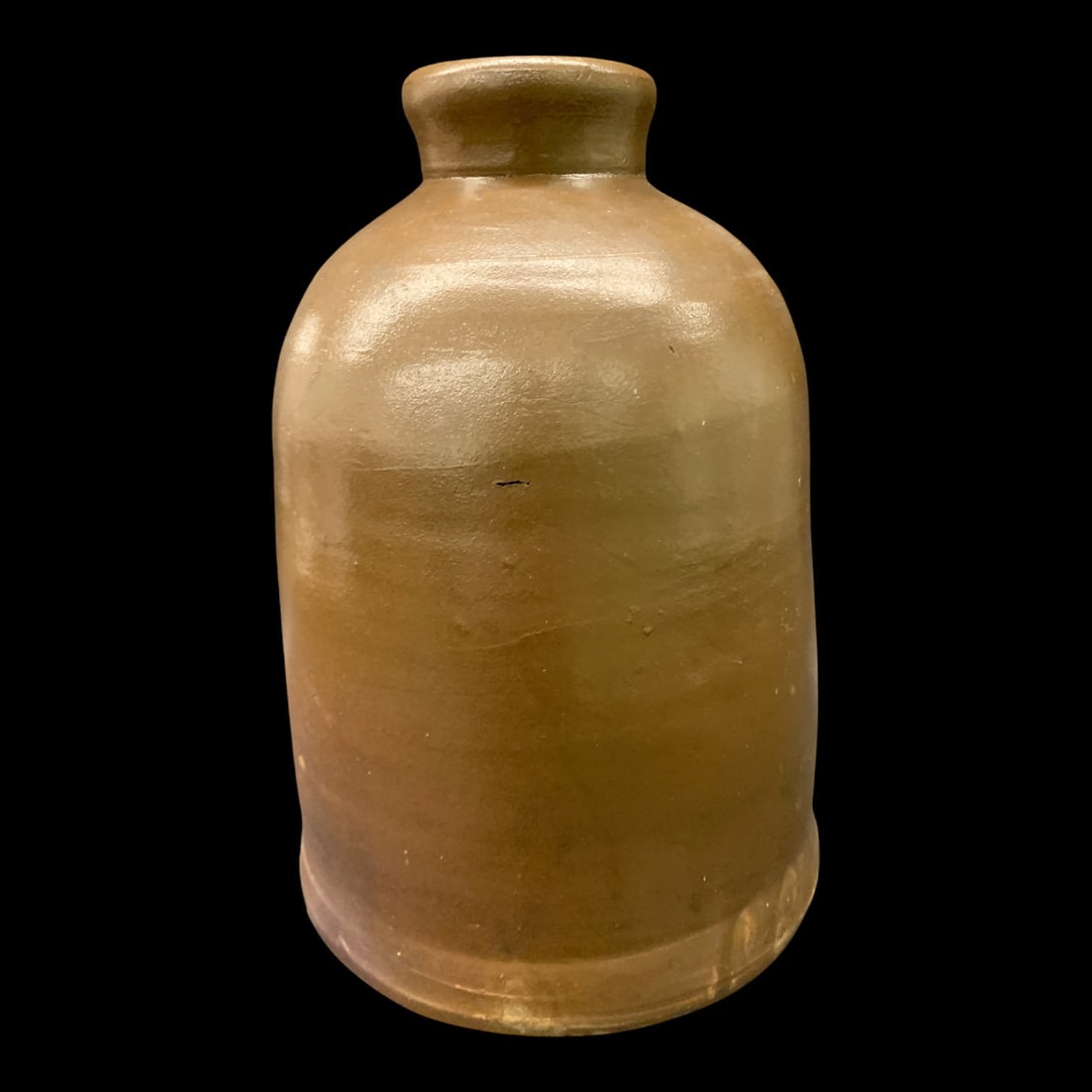 Bronze Glazed Ceramic Stoneware Vessel - 4