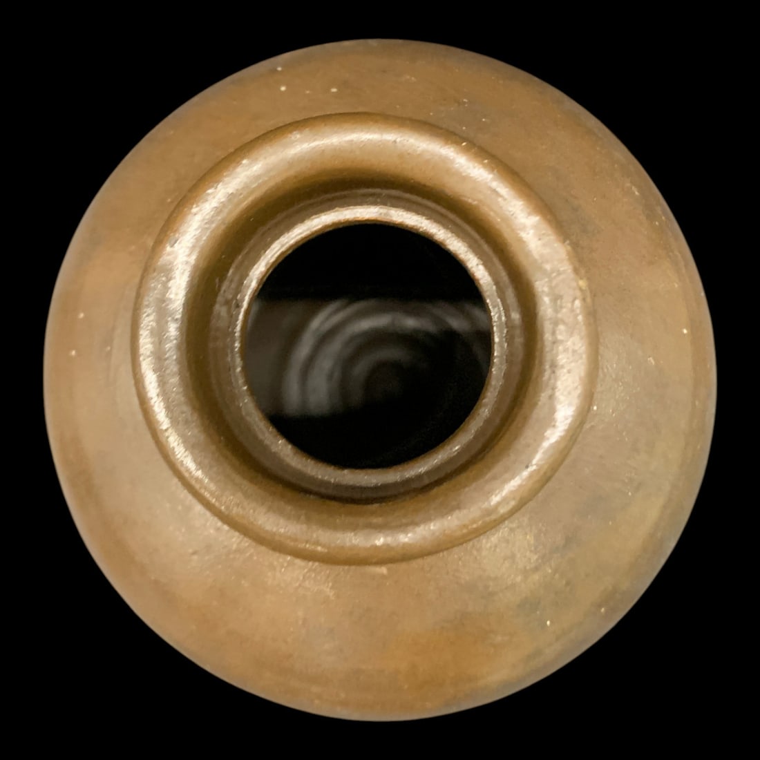 Bronze Glazed Ceramic Stoneware Vessel - 6