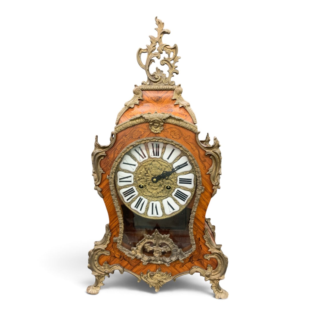Vintage Louis Xv Rococo Style Mantel Clock (1 of 12)