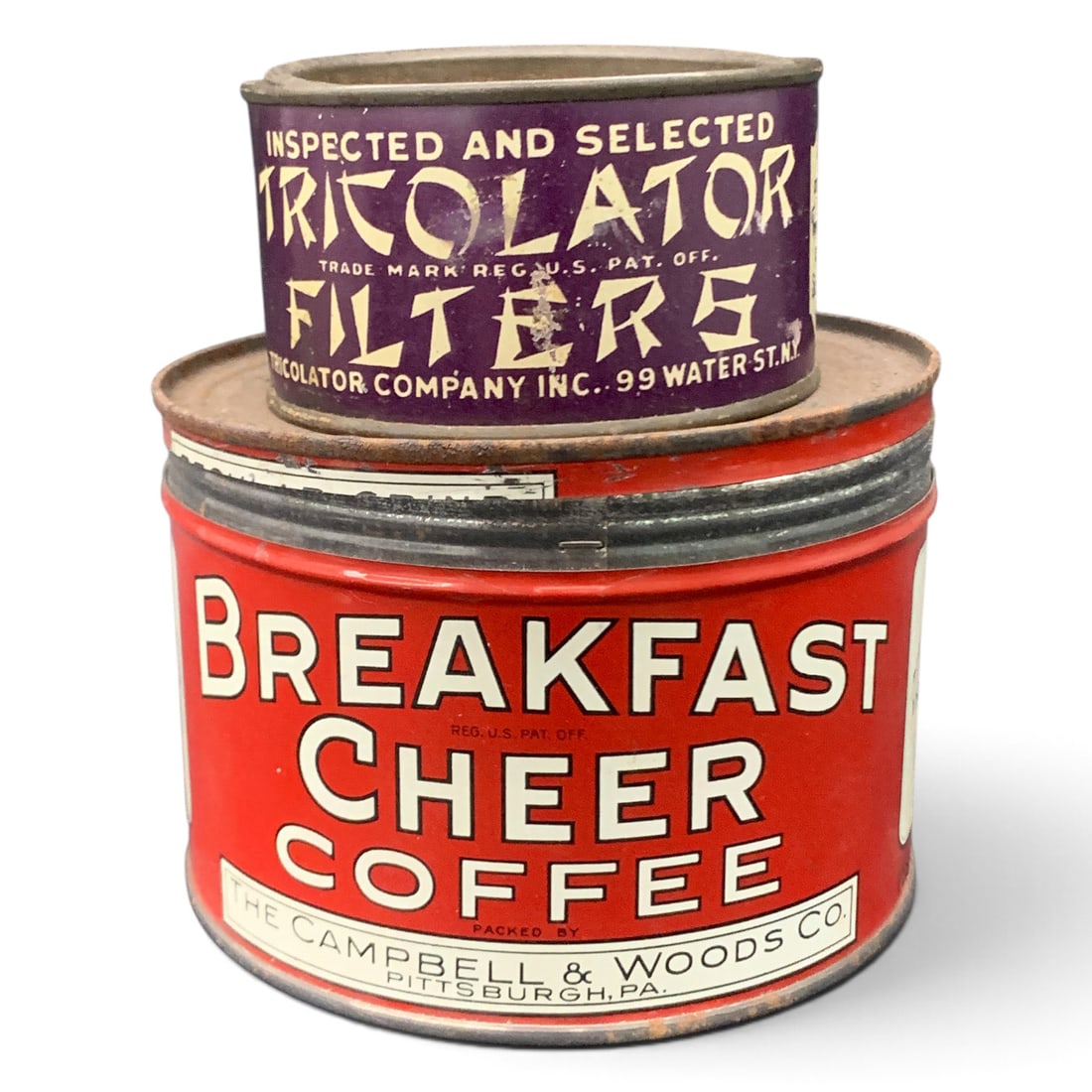 2 Vintage Advertising Tins (1 of 6)