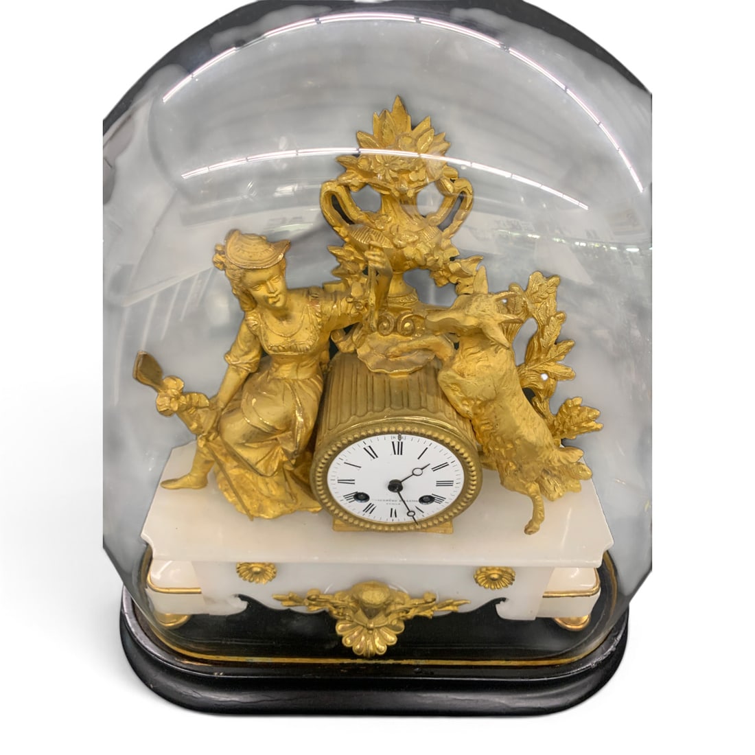 Antique German Mantel Clock - 10