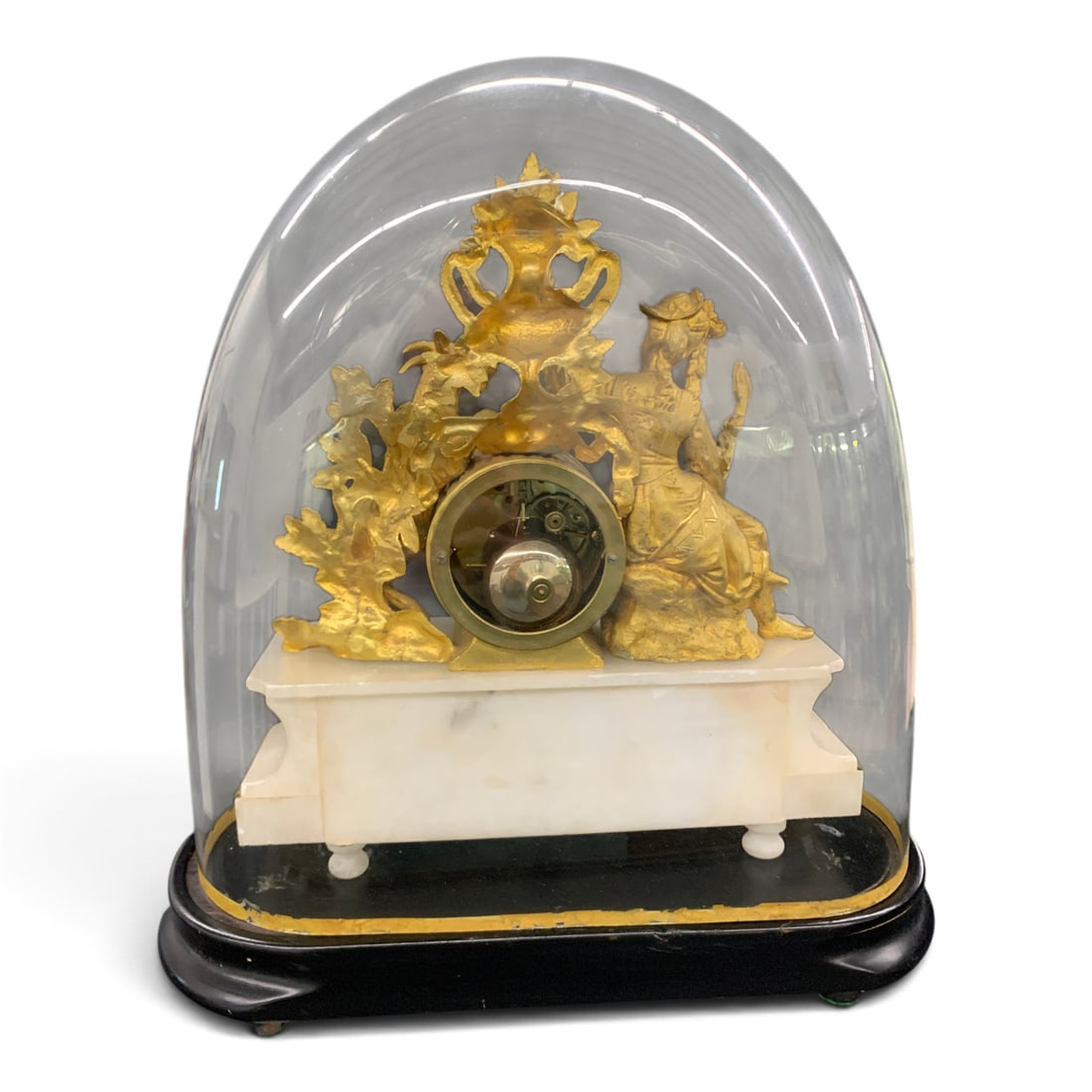 Antique German Mantel Clock - 4