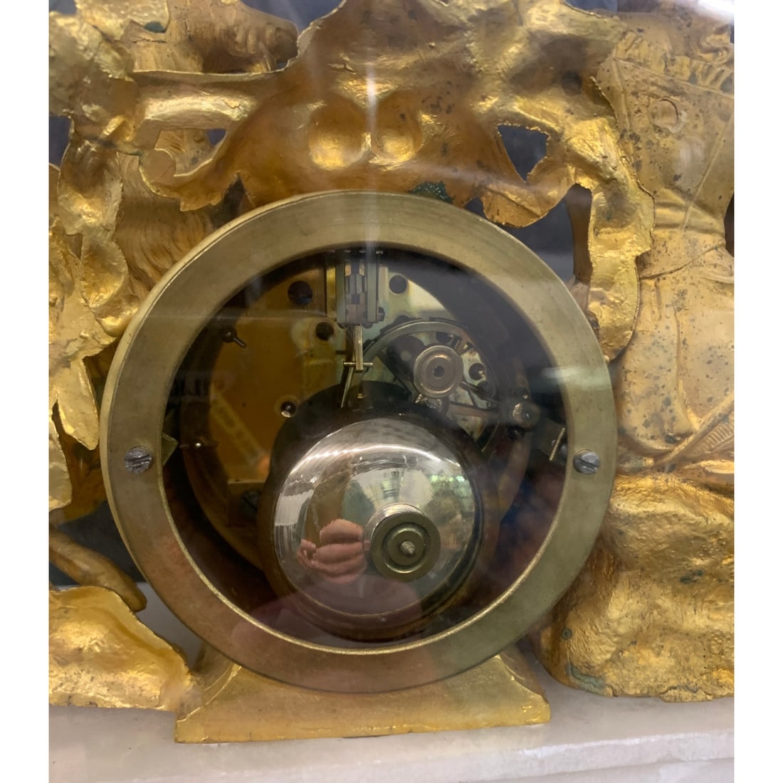 Antique German Mantel Clock - 5