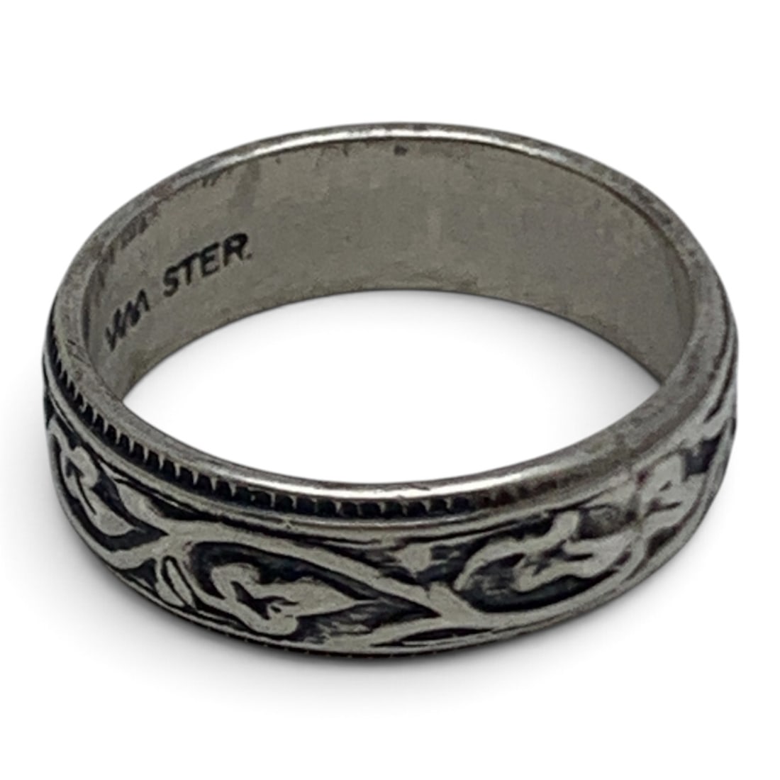 Vintage Sterling Silver Ring - 3