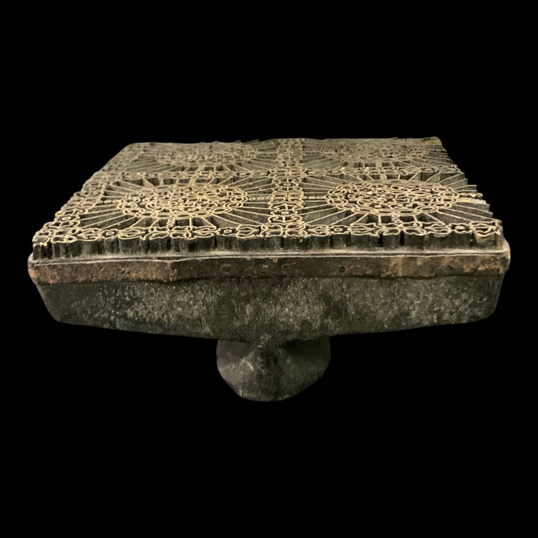 Antique Hand-crafted Printing Block - 3