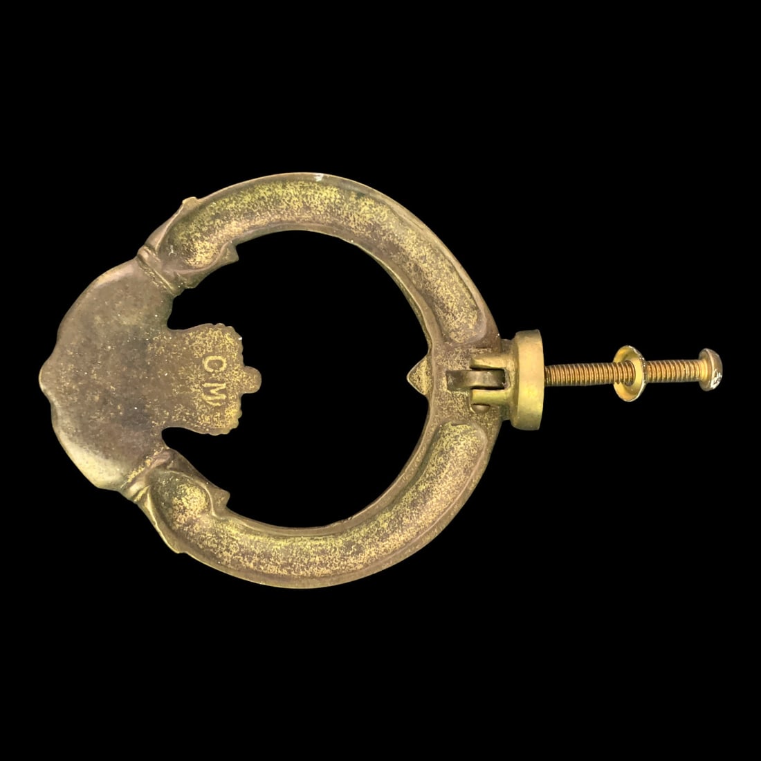 Brass Claddagh Door Knocker - 3