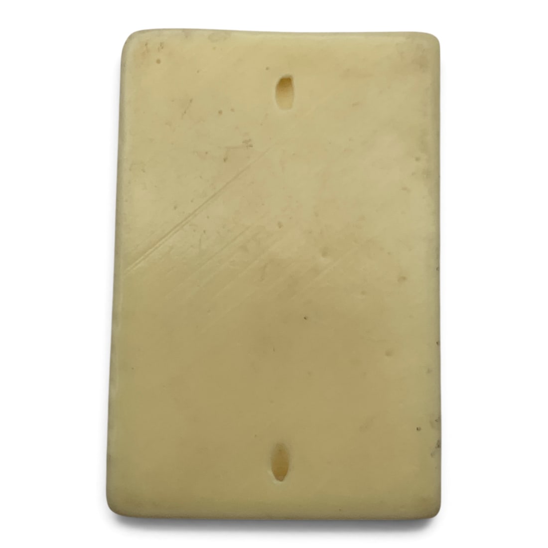Carved Bone Plaque - 4