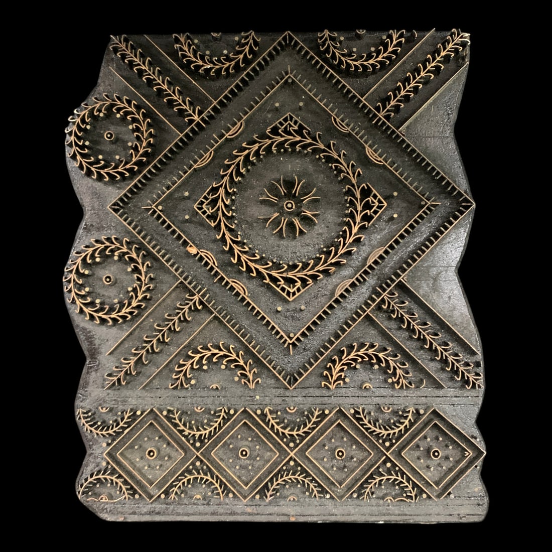 Antique Hand-crafted Printing Block - 2