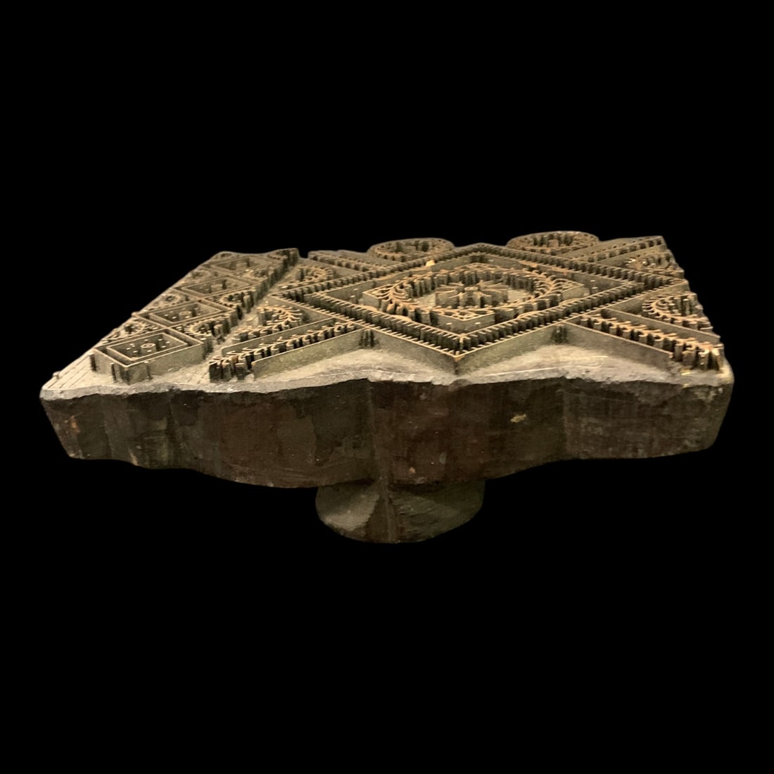 Antique Hand-crafted Printing Block - 4