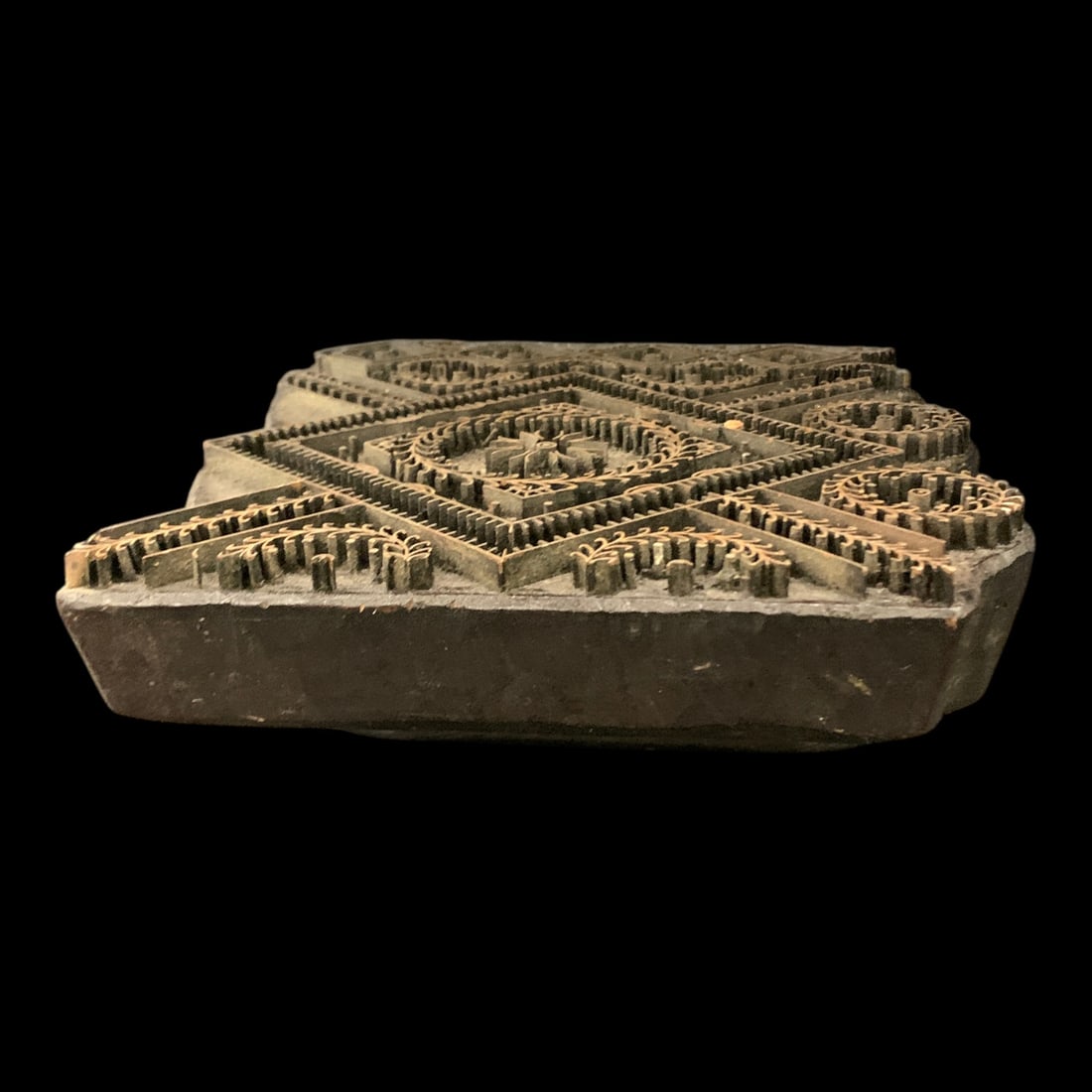 Antique Hand-crafted Printing Block - 5