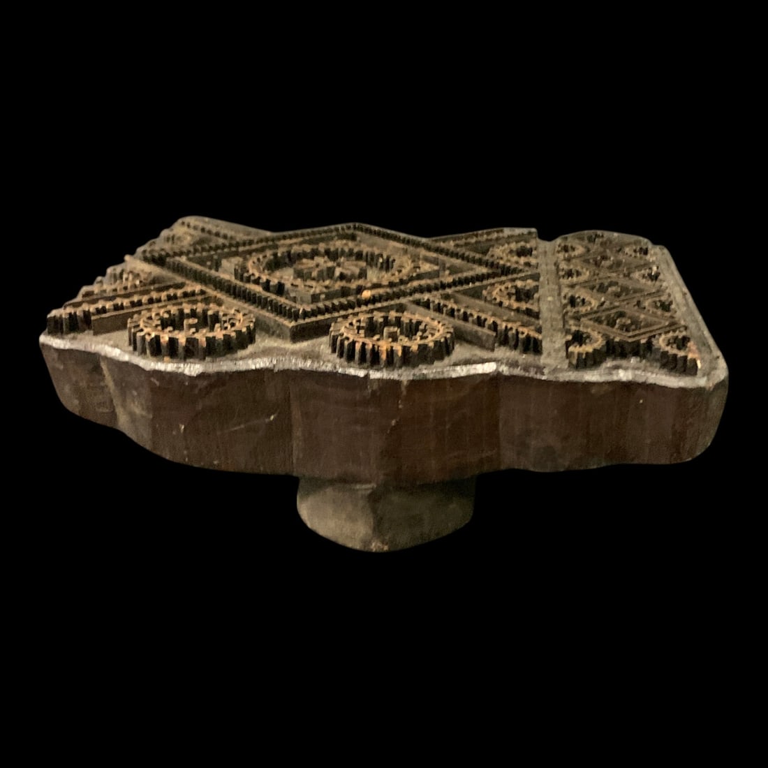 Antique Hand-crafted Printing Block - 6