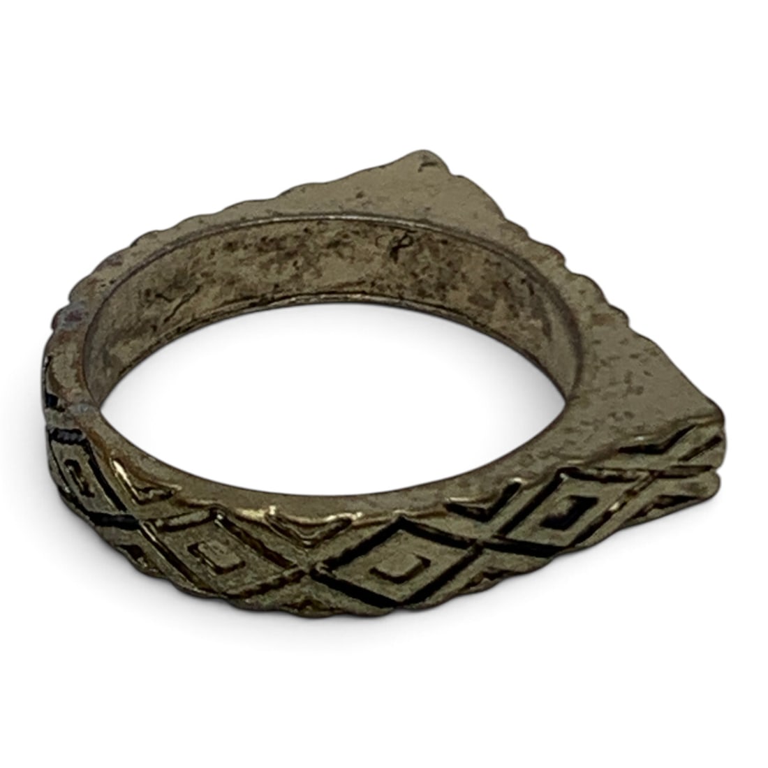 Silver Gold Tone Ring - 3